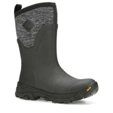 Muck Boot Women's Arctic Ice Mid AGAT - Black/Jersey Heather