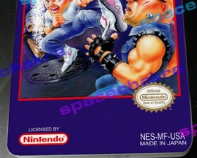 Mighty Final Fight NES Label Highest Quality Glossy Vinyl Sticker