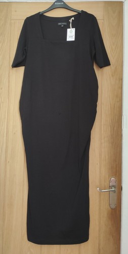 NWT Black Maternity T-Shirt Dress Size 10T Next - Picture 7 of 7