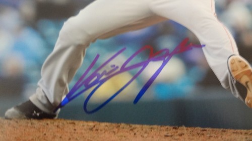 KEVIN JEPSEN ANAHEIM ANGELS AUTOGRAPHED 8 X 10 PHOTOGRAPH - Picture 2 of 3