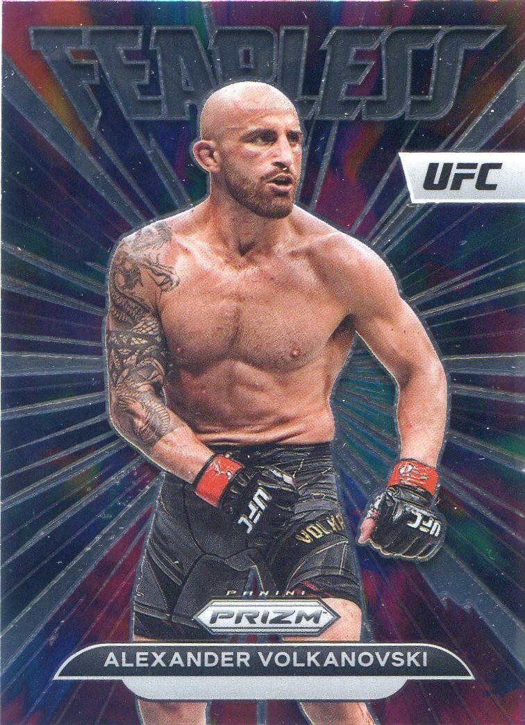 ufc prizm アレキサンダーヴォルカノフスキー サインカード