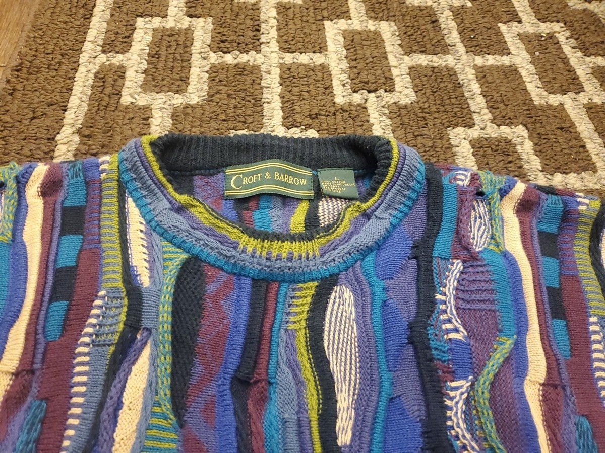 COOGI - COOGI    croft&amp;barrow  ニット AMAZING VINTAGE CROFT AND BARROW COOGI INSPIRED MULTI