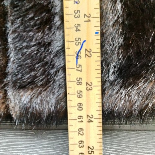 Giacca Galler yWomens Reversible High Neck Full Zip Faux Fur Vest Large - Picture 6 of 7