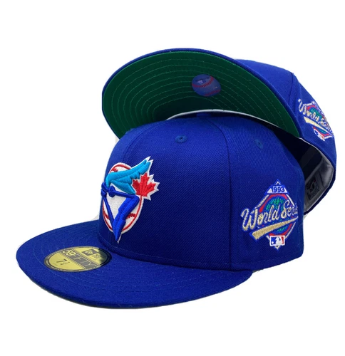 Toronto Blue Jays 1993 World Series New Era 59Fifty fitted hat cap blue