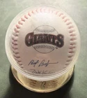 San Francisco Giants Team Signed Baseball Multi Auto Promo Ball w/ Case