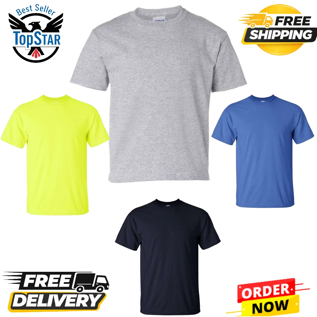 Gildan 2000T Mens Tall Tees XLT 2XLT 3XLT 100% Ultra Cotton T-Shirt