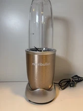 Nutribullet Pro Magic Bullet NB-201 900 Watt Blender Rose Gold With Cup & Blade