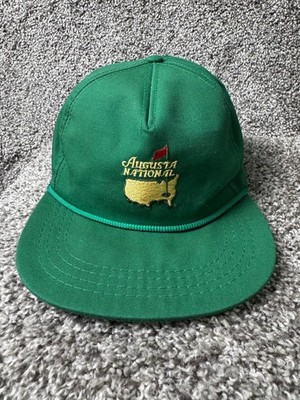 Vintage Augusta National Masters Hat Cap Strapback OS Green Members Only