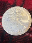2005 Walking Liberty Dollar Coin 1 Ounce Fine Silver- Beautiful Coin !!