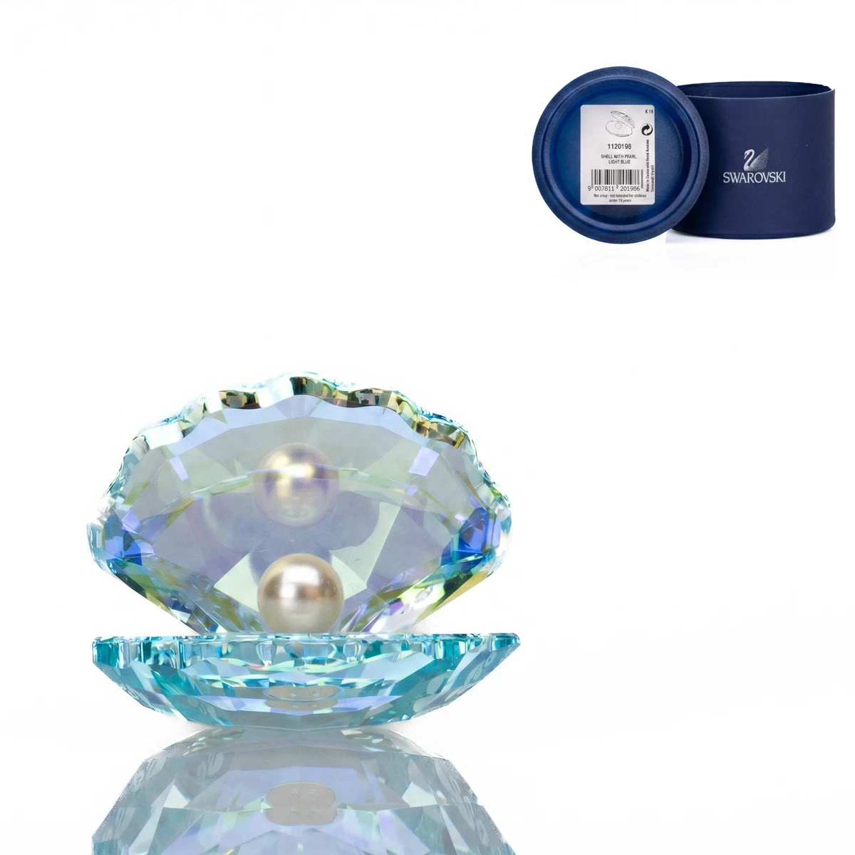 スワロフスキー　Swarovski マリントリオ　ヒトデ　巻き貝　真珠貝　置物 Swarovski Oyster for sale | eBay