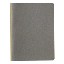 PLOTTER 5003 gray Color 6-Ring Leather Binder Shrink A5 size  JAPAN NEW