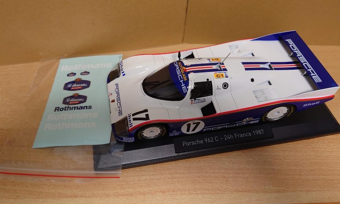 1/18 Porsche 962C Rothmans Le Mans 1987 Winner Norev Diecast