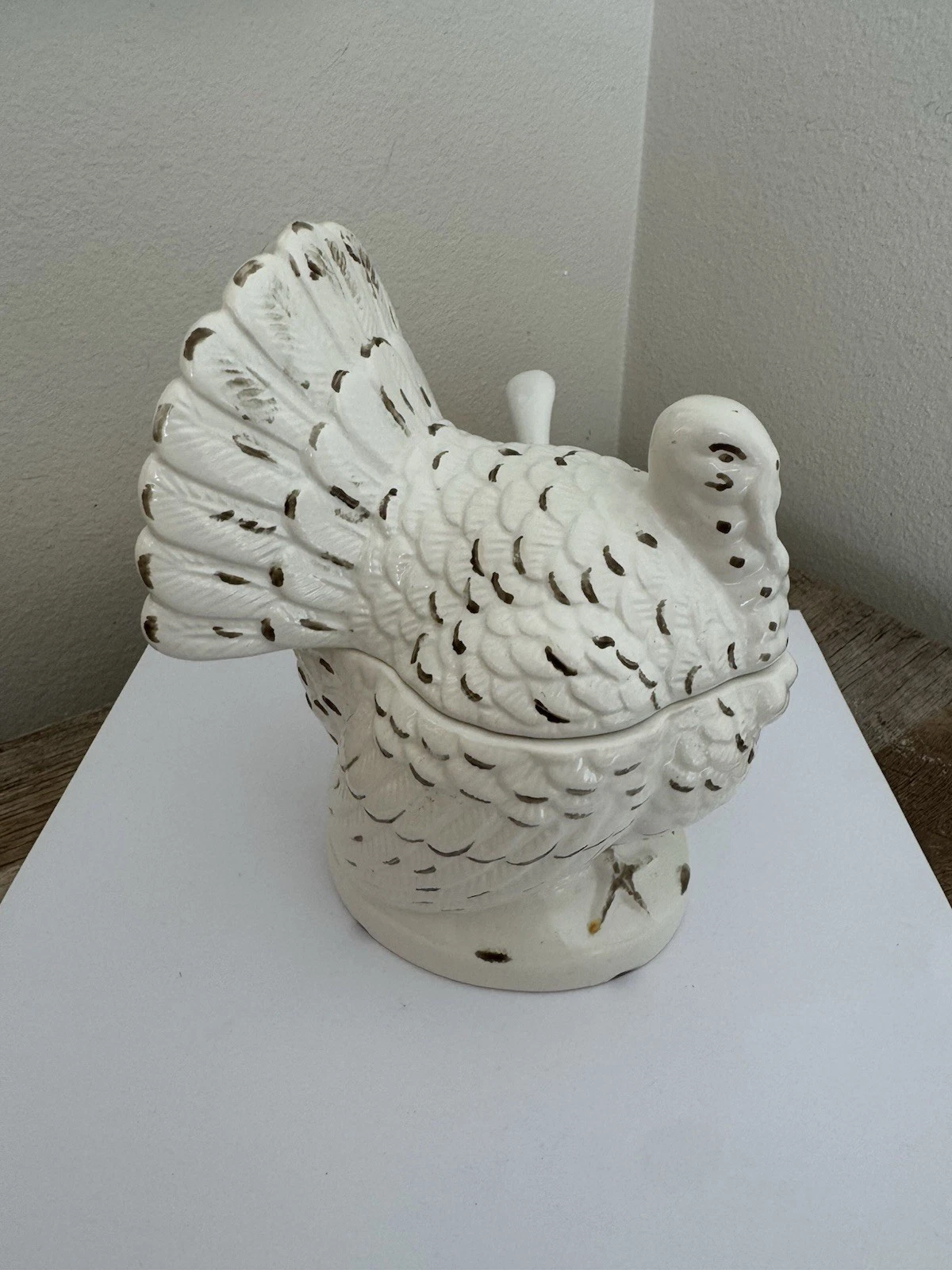 Williams Sonoma Turkey Gravy Boat Ladle Sauces Thanksgiving Table Farmhouse