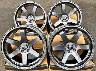 Alufelgen 18 Zoll Drift für Lexus Es Gs Is Ls Nx Rc Sc Ux Modelle 5x114 grau