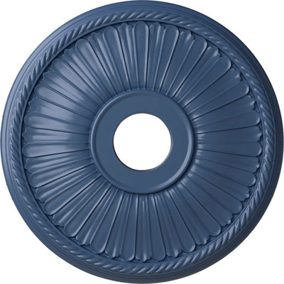 Ekena Millwork Cm20Be1Amf Berkshire Ceiling Medallion Fits Canopies Up To 6 3/8