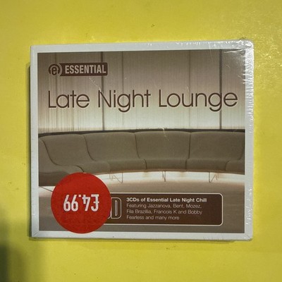 ESSENTIAL LATE NIGHT LOUNGE (3 CD SET) UK IMPORT - BRAND NEW SEALED FREE SHIPPNG