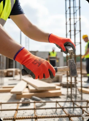 Wonder Grip WG-380 Thermo Thermal Double Latex Outisde Cold Work Gloves Winter