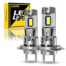 Auxito H7 Led Headlight Highlow Beam Bulbs 200w 240000lm Bright White 6500k M5s