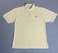 Vintage Murray’s Toggery Shop Nantucket Reds Collection Polo Shirt Mens M Yellow