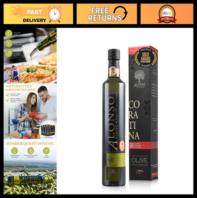 High Polyphenol Extra Virgin Olive Oil 643 mg/kg, Hydroxytyrosol Rich, 500ml