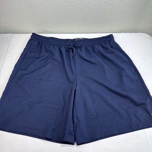 Xersion Men’s Woven 10” Shorts Lightweight 2XLT Hits Above Knee Navy