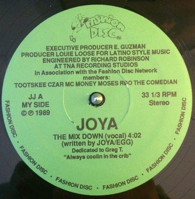 Joya - The Mix Down (12'', Single) (Mint (M)) 2730183631