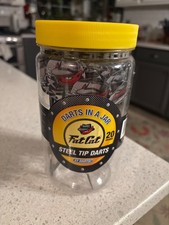 FAT CAT DARTS IN A JAR, 20 GRAMS, STEEL TIP DARTS,NEW STOCK, 27 DARTS