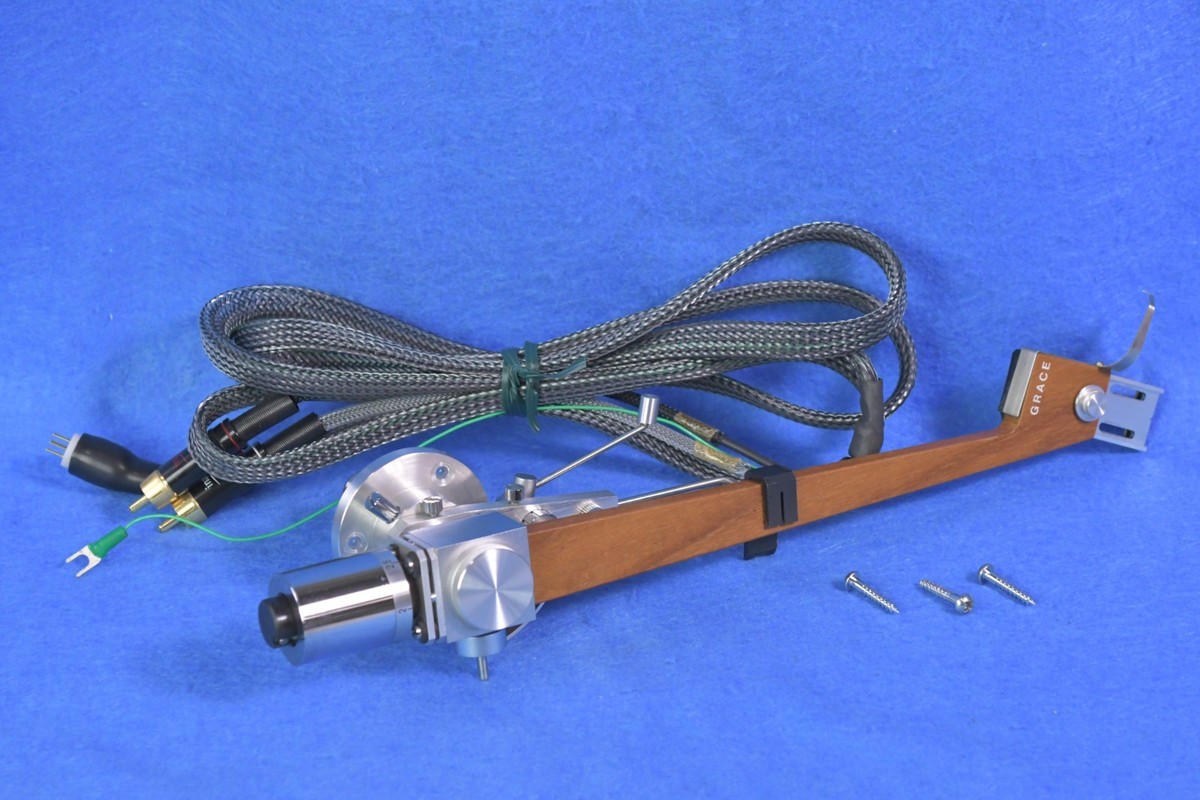 GRACE G-714 木製トーンアーム Grace G-714 Wooden Tone Arm with headshell In Excellent