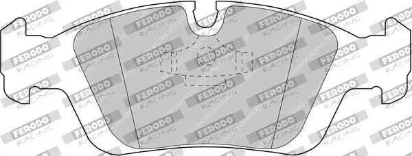 Brake pads FCP725R FERODO RACING for BMW WIESMANN