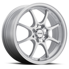 Konig Helium 15x6.5 4x100 For Et40 Silver Konig Helium 15x6.5 4x100 For Et40 Silver