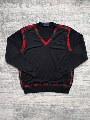Fred Perry wool sweater men
