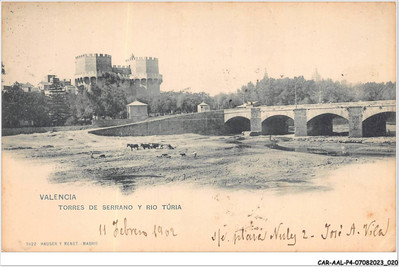 CAR-AALP4-ESPANIEN-0263 - VALENCIA TORRES DE SERRANO UND RIO TURIA