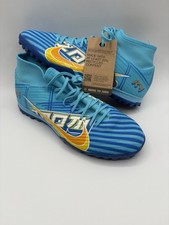 Nike KM x Zoom Mercurial Superfly 9 Academy TF Turf Soccer Cleats Mens Size 9
