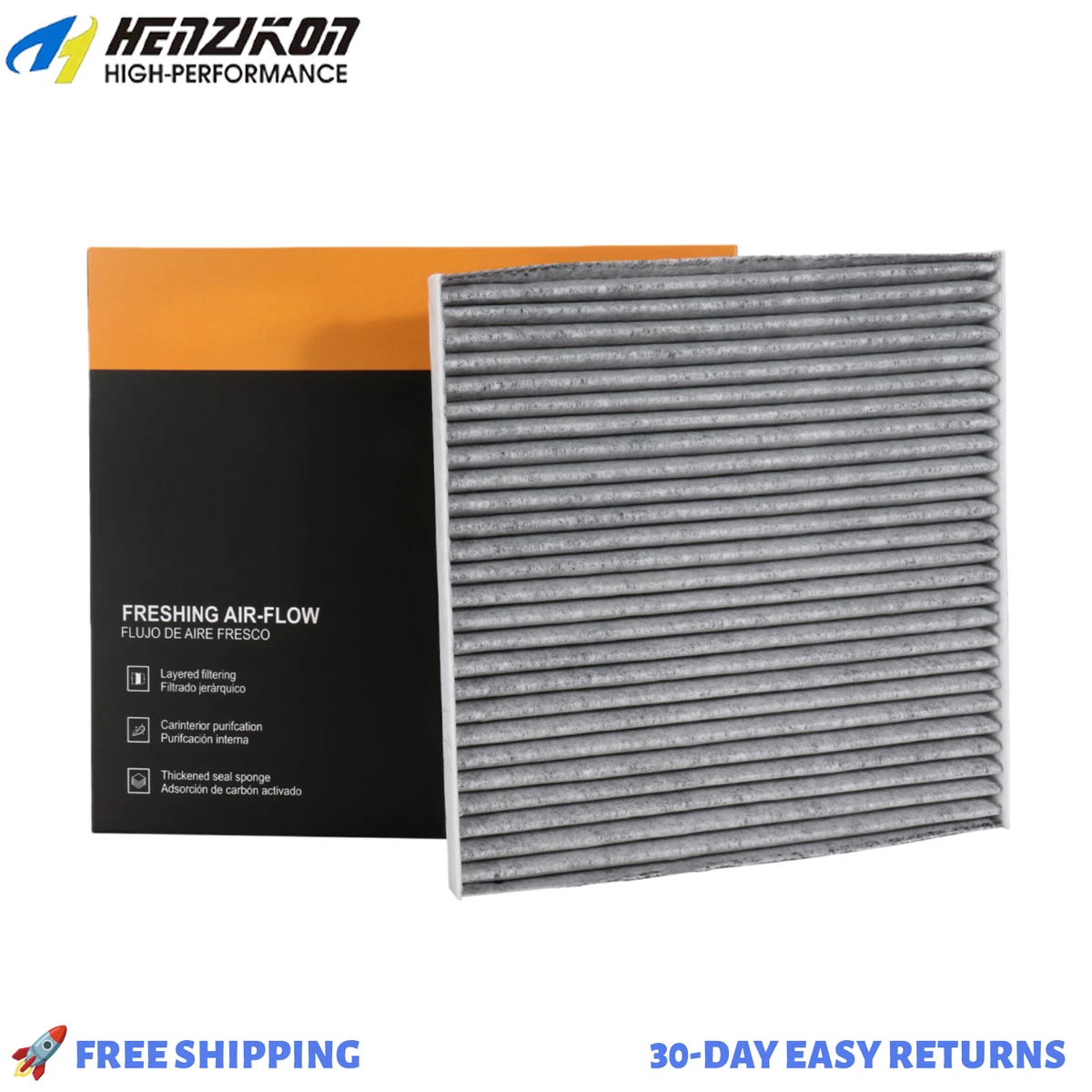 Ips Parts Filtro Abitacolo ICF-3D80 – Compatibile Con JapanParts FAA-NS6, Ashika 21-NS-NS6