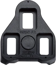 Exustar BLK1 Look Delta Cleats - Lightweight Thermoplastic, Anti-Slip, Fixed