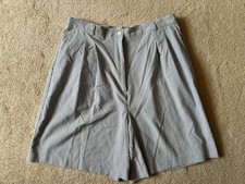 SHORTS - Talbots - Blue/White Stripe - 7" Inseam - Seersucker - Sz 16