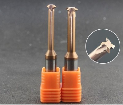 1Pcs D3.9*2*13*D4*50L*4F Single Teeth thread Mill Cutter CNC
