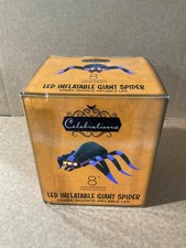 Celebrations 8 ft. Prelit Giant Spider Inflatable 9080554