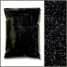 1 Lb Intense Black Metal Flake .025 Large Cut Pro Paint Additive 454g