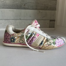 Coach Kirby Floral Print Lace Up Sneakers Wom...