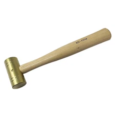 K Tool International 71714 K Tool International 16 oz. Brass hammer with Wooden 