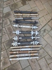 13 X 'ONE-INCH' DUMBBELL BARS - CHEAP