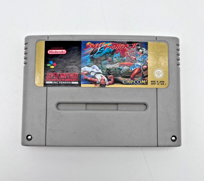 Street Fighter 2 II SNES Super Nintendo PAL SNSP-S2-NOE-1