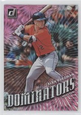 2019 Panini Donruss Dominators Pink Firework Alex Bregman #D6 uk2
