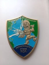 USAF DETACHMENT 1 CYBER KOA 561st Network Ops Squad Shield Challenge Coin