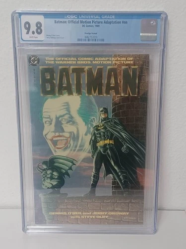 BATMAN MOVIE ADAPTATION PRESTIGE EDITION (DC, 1989) CGC Graded 9.8 ~ White Pages