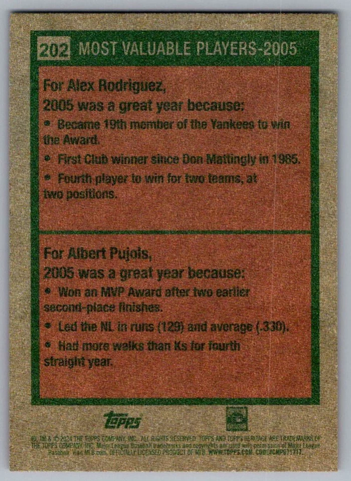 Topps Heritage Kyle Lohse Minnesota Twins #202 2024 Foto 2 de 2