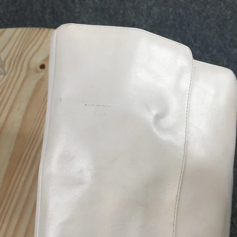 Liz Claiborne ботинки женщин 10 M Hayland высокий езды кремовый повседневный блок каблуки новый - Изображение 4 из 4