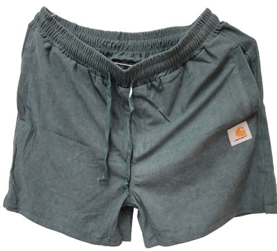 NEW  Carhartt WIP Reynold shorts in a green corduroy material Size XL