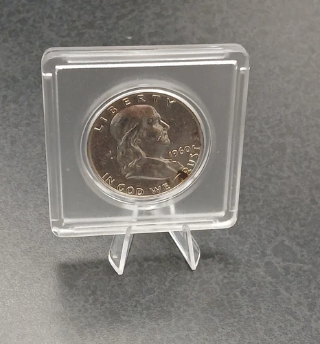 Silver 90 %  1960 P  US Franklin Half Dollar Proof  coin  TP-9944